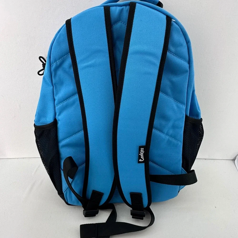 Cookies Smell Proof Backpack Blue‎ Camo Laptop pocket NWT w/ Matching Wallet